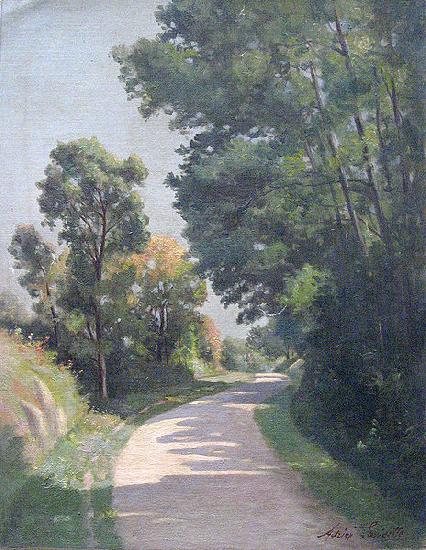 Adrien Lavieille Route de terre oil painting image